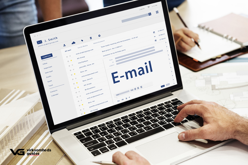 opret en virksomheds email adresse