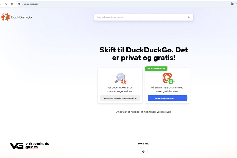duckduckgo søgemaskiner