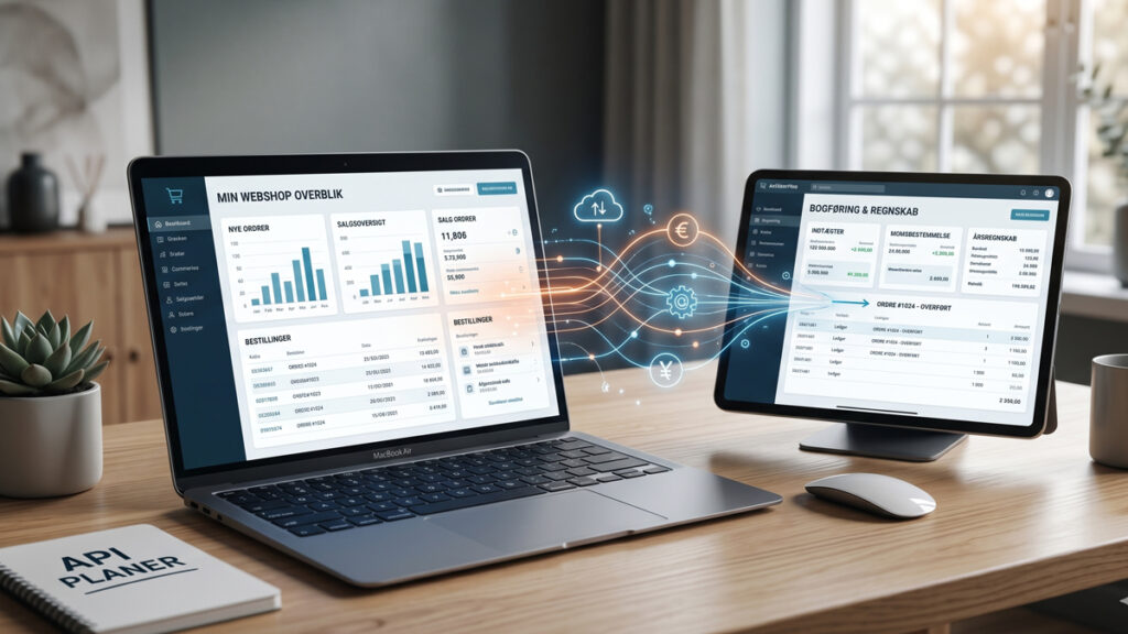Integration af dinero vs e-conomic for webshop automatisering