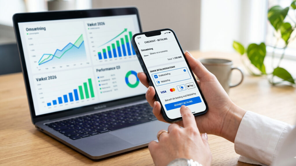 Mobilbetaling i kassen ved valg af shopify vs woocommerce dansk betalingsgateway